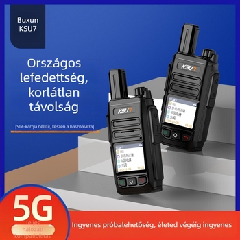 Nyilvános hálózati kézi rádió CT23 - 5G/4G/3G/2G, hatótáv >50 km, 6800 mAh Li-ion akkumulátor, kijelzővel