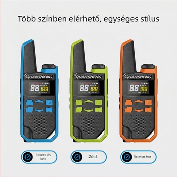 Quansheng TG-FR1 Kézi interkom, 3-5 km hatótáv, 1200mAh Li-ion akkumulátor, porálló