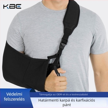 Arm sling elő- és alkar fixálásához, könyök- és csuklófixációval, lélegző anyag, nyomtatott logó, testreszabható Conbeien