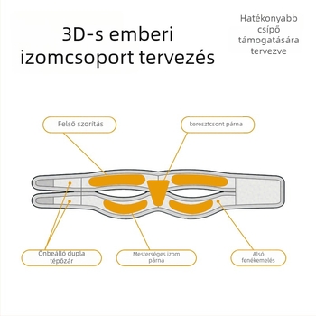 Medenceöv szülés utáni gyógyuláshoz és pubisz-szimfízis elválásának korrekciójához – Endurancex NLKS-9651, Lycra
