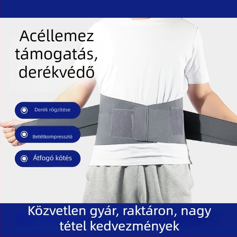 Univerzális deréköv fitneszhez – Támogatás, Védő és Korrekció súlyemeléshez és guggoláshoz