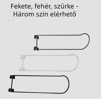 Labdaállvány egyszemélyes bemutatóval és dupla horog kiegészítőkkel sportfelszerelésekhez