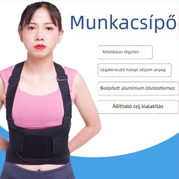 Csípővédő öv, állítható, poliészter rostos anyagból, felnőtteknek, rögzített öv