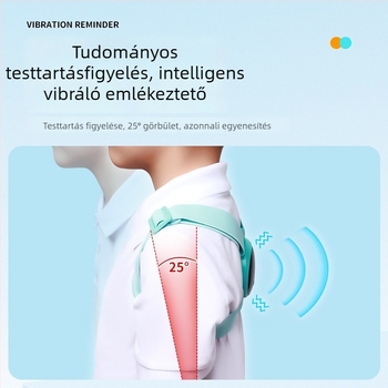 Tartásjavító háti öv - Modell YKS-8085, poliészter, hát egészség és testtartás támogatására, 1 hónap garancia