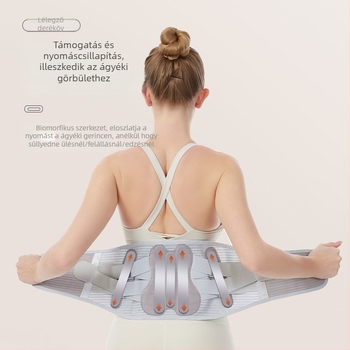 Légáteresztő deréktámasz öv – lumbális védelem, R13 Thick Mesh, poliészter, univerzális használat edzéshez, futáshoz és kerékpározáshoz