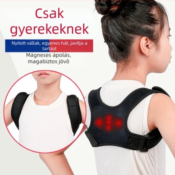 Gyerekeknek szóló testtartás-korrekció mágneses terápiával, lélegző váll- és hátsó öv