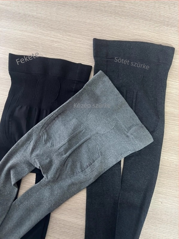 Női pamut leggings — szűk fazon, magas elasztikusság, közepes vastagság, 95%+ pamut, Őszi 2025