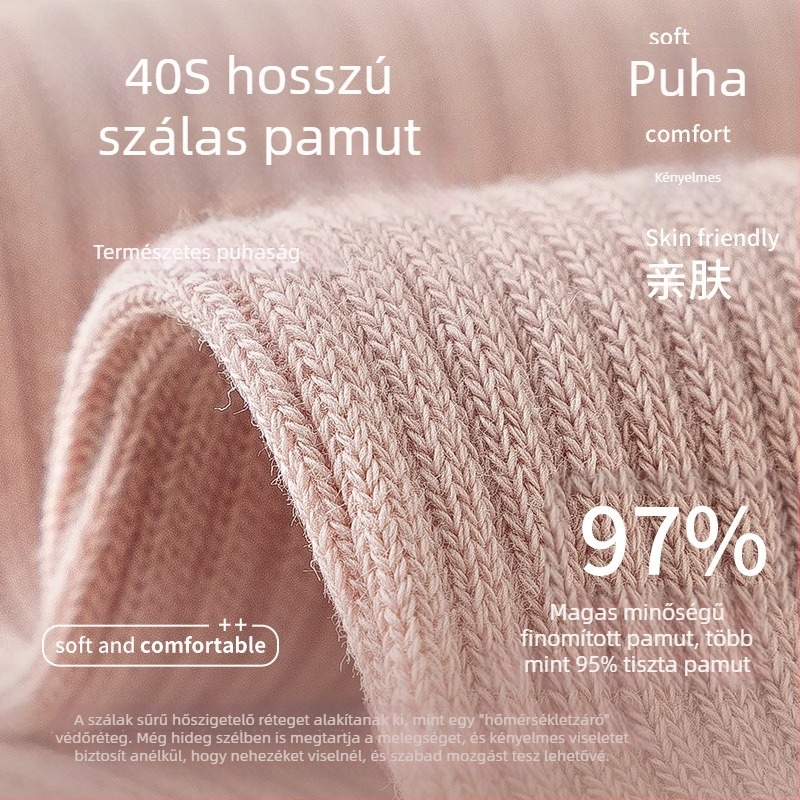 Lányok számára vékony pamut leggings tavasz–ősz, lélegző, 95% pamut, teljes hosszúságú, Osztály A