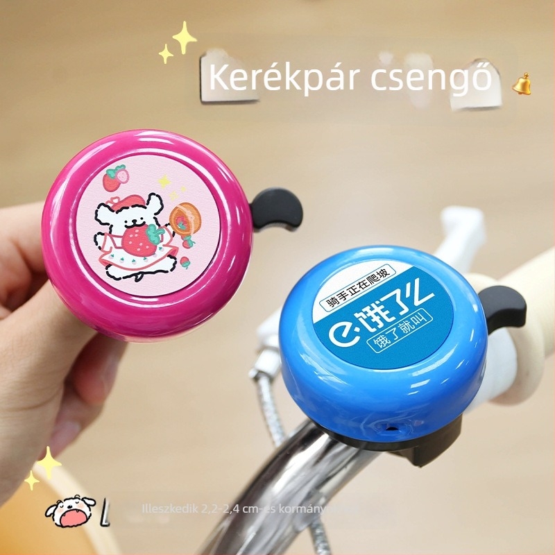 Kerékpár csengő fém anyagból — termékkód Bell, márka bosivpwssy, Unisex