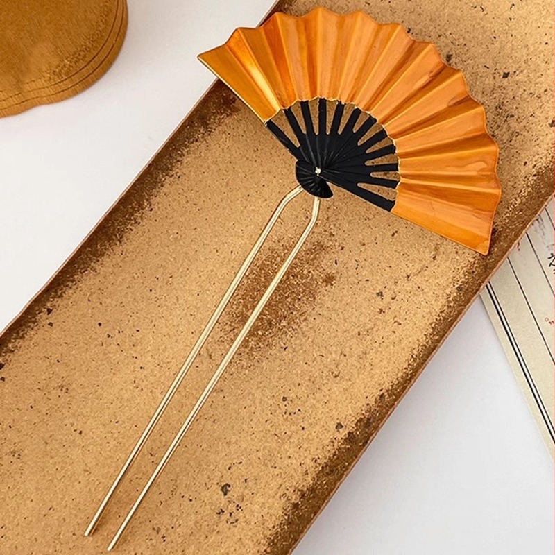 Metal hajdísz, ősi stílusú hajtű, U-formájú geometriával, olajozott felület, nőknek