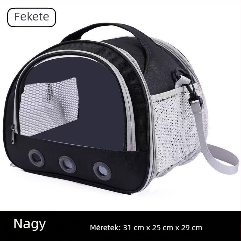 Új stílusú összecsukható kisállat táska hörcsögök és apró kedvencek számára, légáteresztő, hordozható váll- vagy keresztpántos kivitel