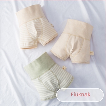 Gyermekeknek szóló 100% pamut alsónemű, uniszex, Left Cotton, 1–3 éveseknek