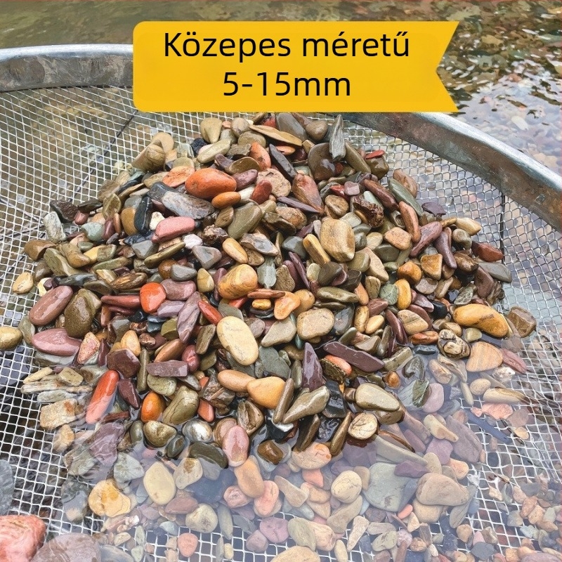 Akvarisztikus aljzat – kagylóanyag, mohás mikro táj stílus, mesterséges növény dekoráció