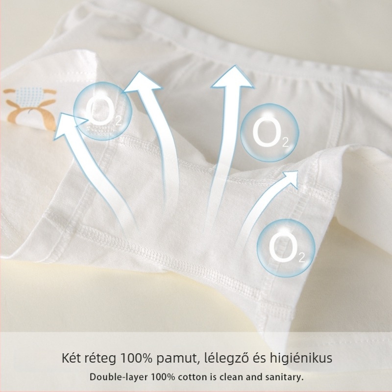 Fiúknak boxer rövidnadrág 95% pamut, 3–8 éveseknek, Beth márka, modell 1013