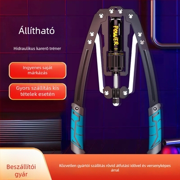 Joy Jump Hidraulikus karerő-fejlesztő készülék – Állítható karerő rúd otthoni edzéshez, acélból, 10–150 kg, alkalmas serdülőknek, felnőtteknek és idős embereknek