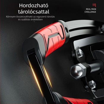 Joy Jump Hidraulikus karerő-fejlesztő készülék – Állítható karerő rúd otthoni edzéshez, acélból, 10–150 kg, alkalmas serdülőknek, felnőtteknek és idős embereknek