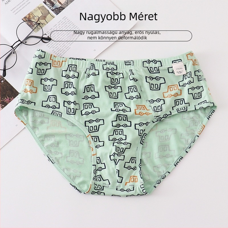 Modal anyagú fiúknak boxer briefs, plusz méret, gyerekek és tinédzserek számára