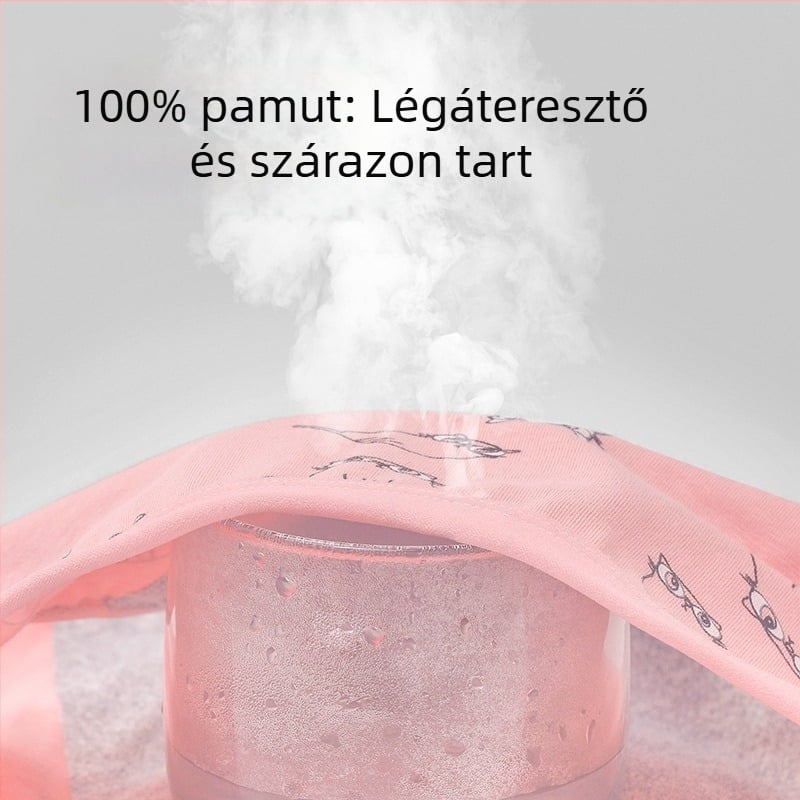 12 éves lányok menstruációs bugyija, szivárgásmentes, lélegző, antibakteriális, középmagas derekú