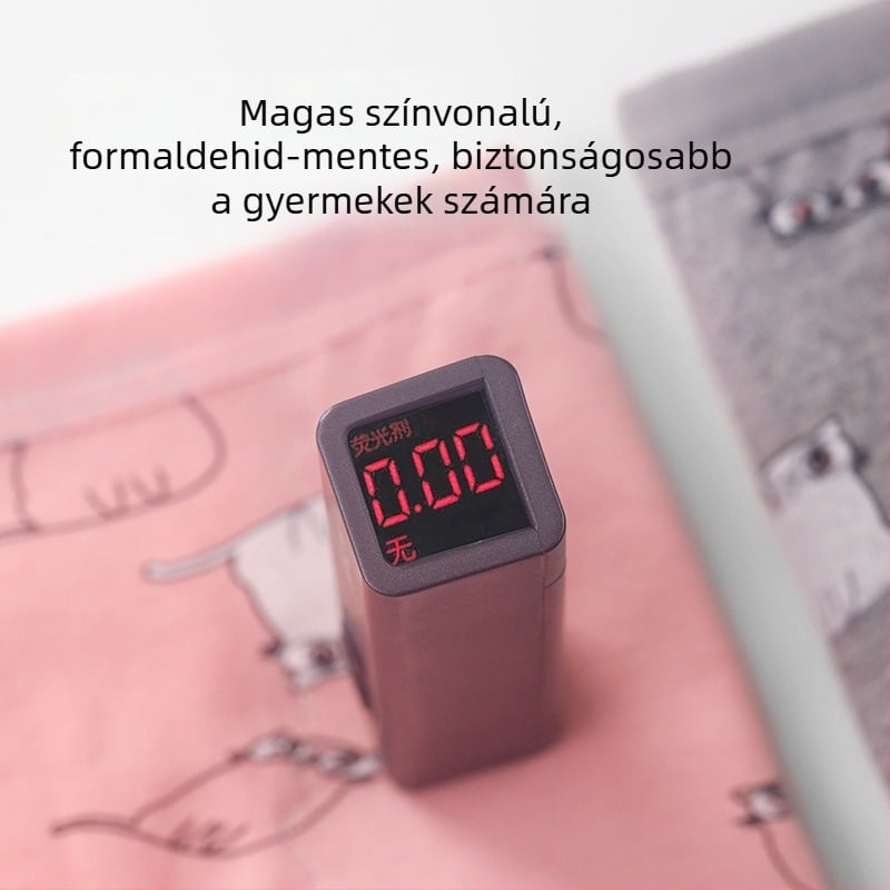 12 éves lányok menstruációs bugyija, szivárgásmentes, lélegző, antibakteriális, középmagas derekú