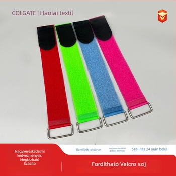 Velcro kötés, nylon-spandex keverék, hook-and-loop zárás, alkalmas cipőkhöz, védőfelszereléshez, sátrakhoz és csomagoláshoz