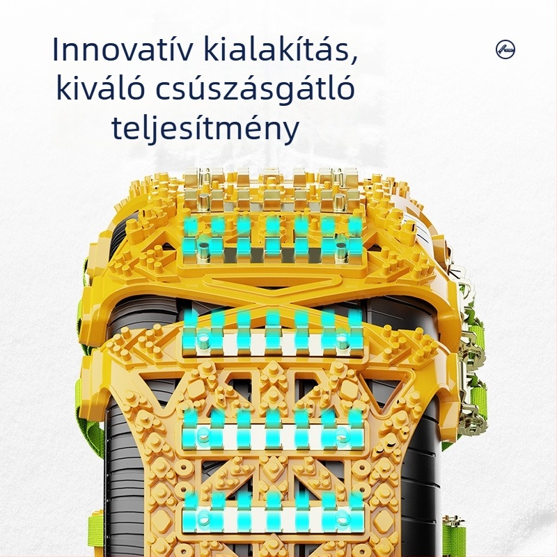 Univerzális hólánc gumikhoz, autók és SUV-k számára, csúszásmentes