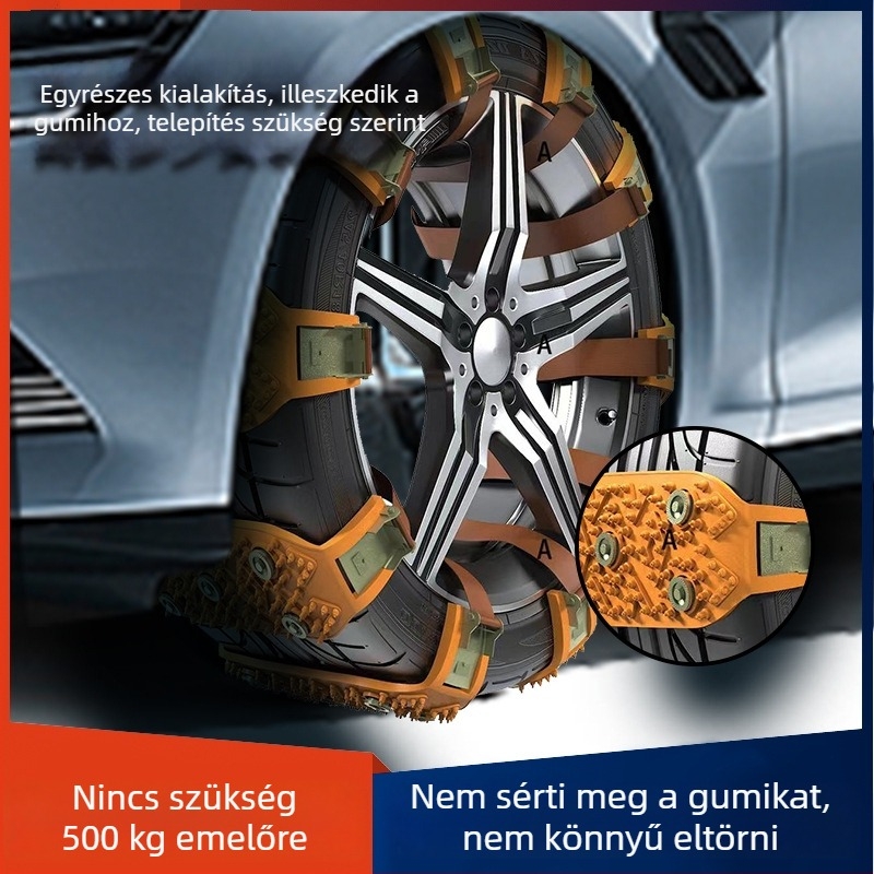 Autó havas lánc, univerzális terepjáró SUV-khoz és pickupokhoz - Ness, New Field modell