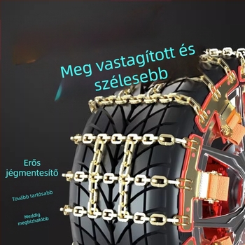 Csúszásgátló acél autóláncok Toyota modellekhez: Corolla/Levin, RAV4, Camry, Highlander, Vios.