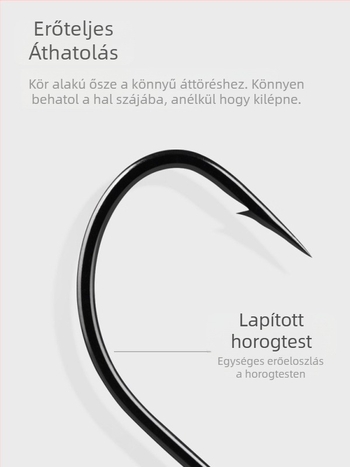 BKK Ned Hook 9076-NP Lead Head Hook (barb vagy barb nélkül) horgászat műcsali és bassz horgászatára