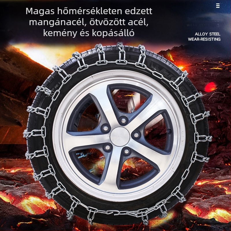 Hóláncok a Wuling Hongguang Glory V-hez, könnyű furgijához és teherautóhoz, vészhelyzeti tapadásnövelő