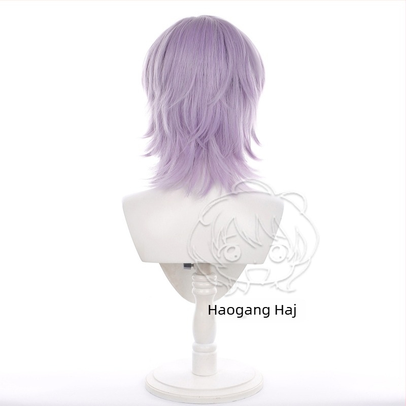 Haogang Misztikus Cosplay paróka – rövid haj, hőálló szál, anime stílus