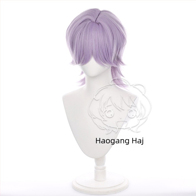 Haogang Misztikus Cosplay paróka – rövid haj, hőálló szál, anime stílus