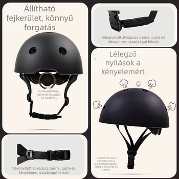 Kerékpáros fél sisak – uniszex, minden évszakban, PC és EPS anyagok