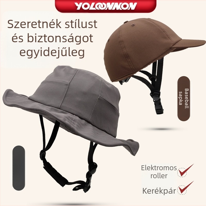 Kerékpáros fél sisak – uniszex, minden évszakban, PC és EPS anyagok