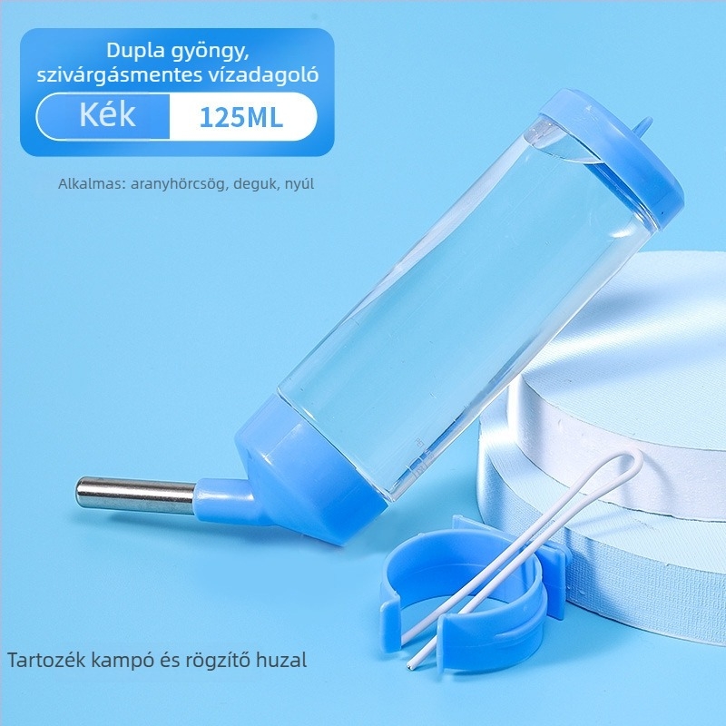 Automatikus itatószer kisállatoknak — rozsdamentes acél/plasztik, Weibi márka, licencelt magáncímke