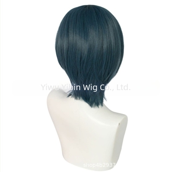Byleth cosplay paróka, rövid haj, magas hőmérsékletű rost, eredeti animációs stílus