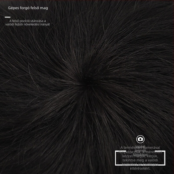 Férfi paróka – rövid haj, természetes emberi haj, mechanikus kivitelezés, festhető és permanensre tehető