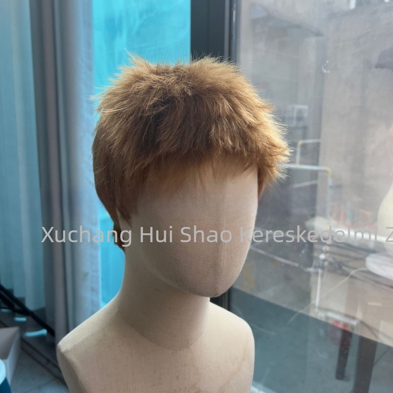Férfi paróka, sík tetejű fazon, modell 364, hőálló szálak, fejfedő cosplay/anime, To Youth márka