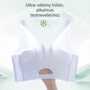 Sima varrás nélküli sporttop lányoknak, 9-16 évesek