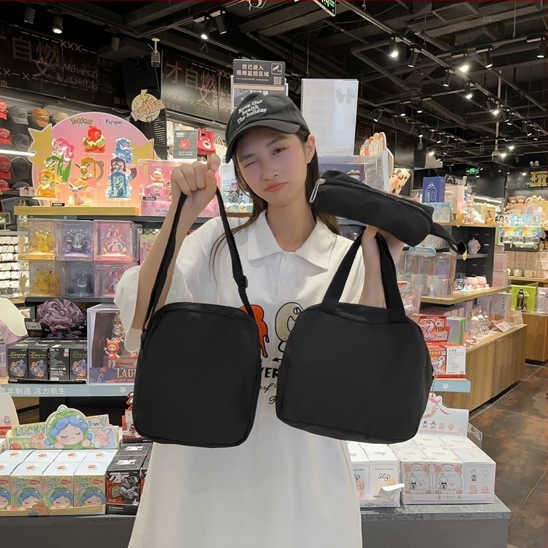 Uniszex iskolatáska japán stílusú kampusz hátizsák nylonból, kapacitás 20–35 liter, kompatibil 12 hüvelykes laptophoz, párnázott vállpántok levegővel