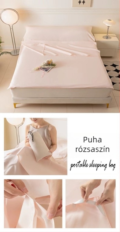 Utazó ágynemű mosott pamutból — boríték stílus (Töltő: újra tölthető quiltmag; Belső: mosott pamut; Szövet: mosott pamut; Súly: 500 g)