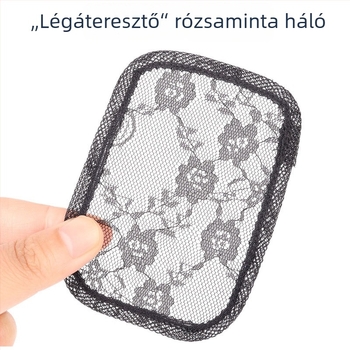Valós emberi hajból készült hajrész a fejtetőre, egyenes, frufruval; elfedi az őszülő hajat és növeli a volumenet; mechanikus konstrukció; festhető és permelhető