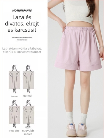 Terhes nők rövidnadrág - vékony, légáteresztő, félhosszú, laza szabású, anyag Nylon-Spandex (90-95% Nylon, legfeljebb 30% Spandex), mikro-elasztikus