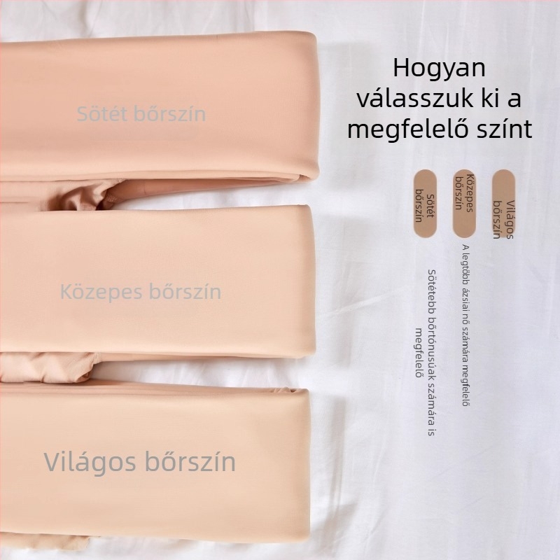 Női harisnyanadrág lábakat szabad lábak hatását idéző, tavasz-őszi stílus, nude szín, fényes felület, természetes bőrszín, plusz méret, őszi-téli szezonra