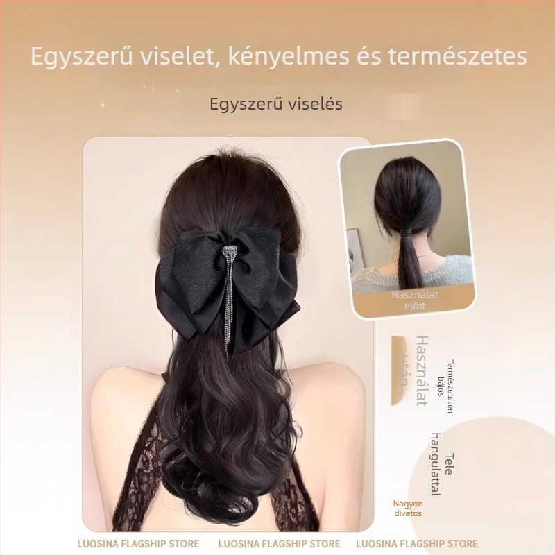 Női pony paróka, magas hőálló rostok, mechanizmusos gyártás, modell 7094