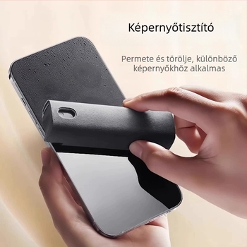 All-in-One képernyőtisztító készlet notebook, mobiltelefon, számítógép és digitális kamera számára – 55 g, OEM feldolgozás
