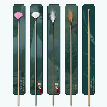 Gyerekeknek szóló fénylő fültisztító kanál készlet nagyítóval, anyagok: rozsdamentes acél, műanyag és bambusz; 100 darab; logóval ellátva