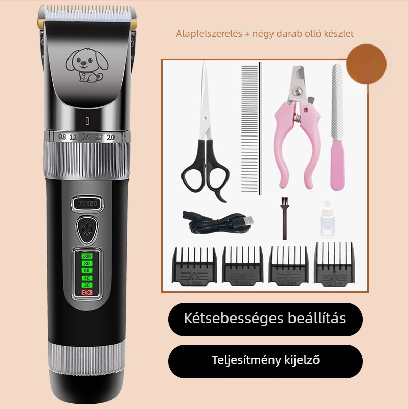 Pet Family elektromos nyíró készülék kutyáknak – kutyaápolási eszköz, engedélyezett márka