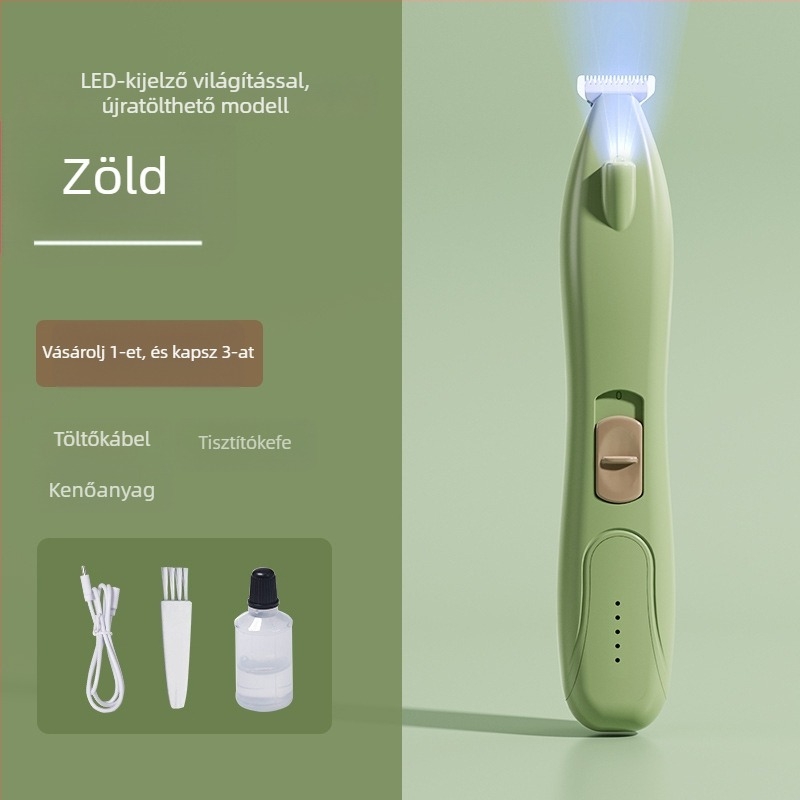 Elektronikus macska mancs szőrnyíró — elektromos clippers macskáknak, háziállat ápoló eszköz