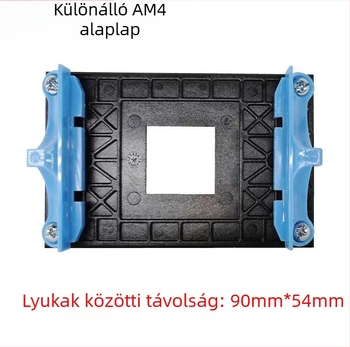 AM4 alaplap tartó, hátsó lemez tartó, CPU hűtő tartó, ventilátor polc, AM4 alap
