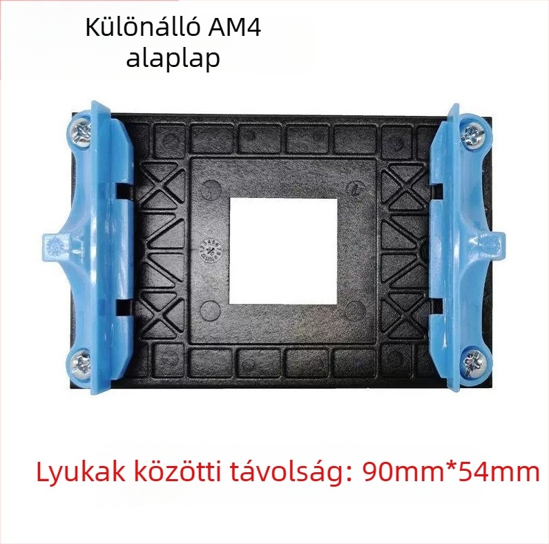 AM4 alaplap tartó, hátsó lemez tartó, CPU hűtő tartó, ventilátor polc, AM4 alap